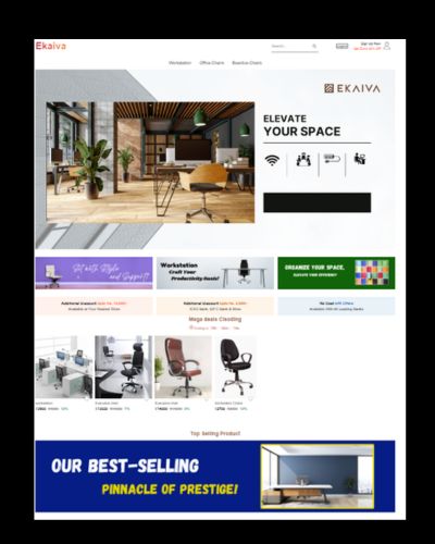 Ekaiva Furniture - catalogue website