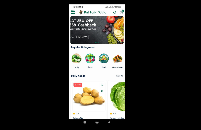 Falsabjiwala (Grocery Delivery)